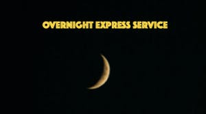 Overnight Service!