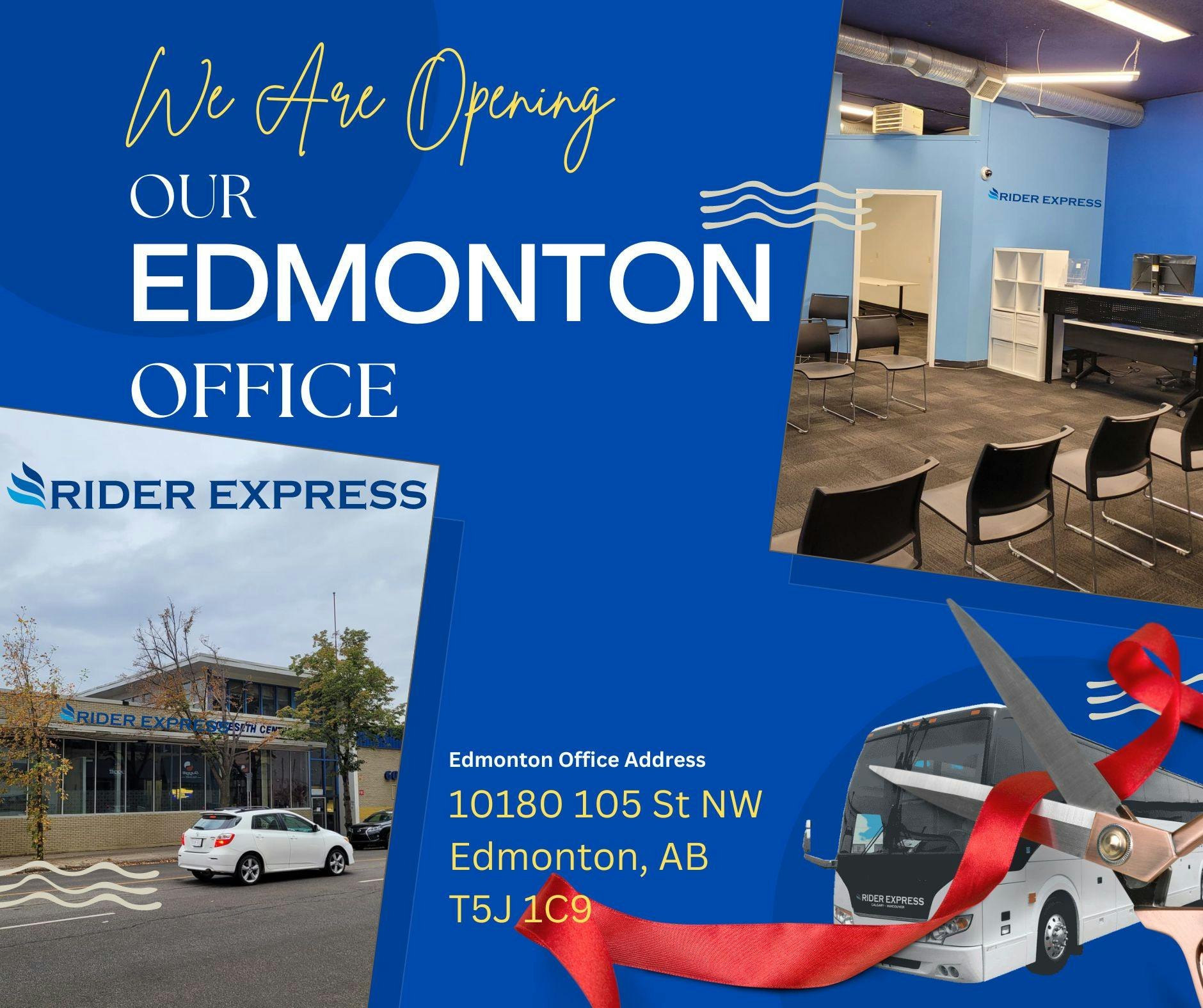 Rider Express is now opening Edmonton Office