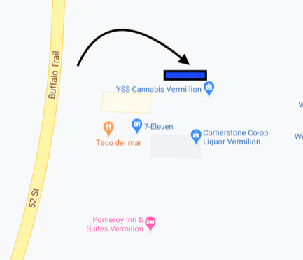 Vermilion Bus Station Map Screenshot